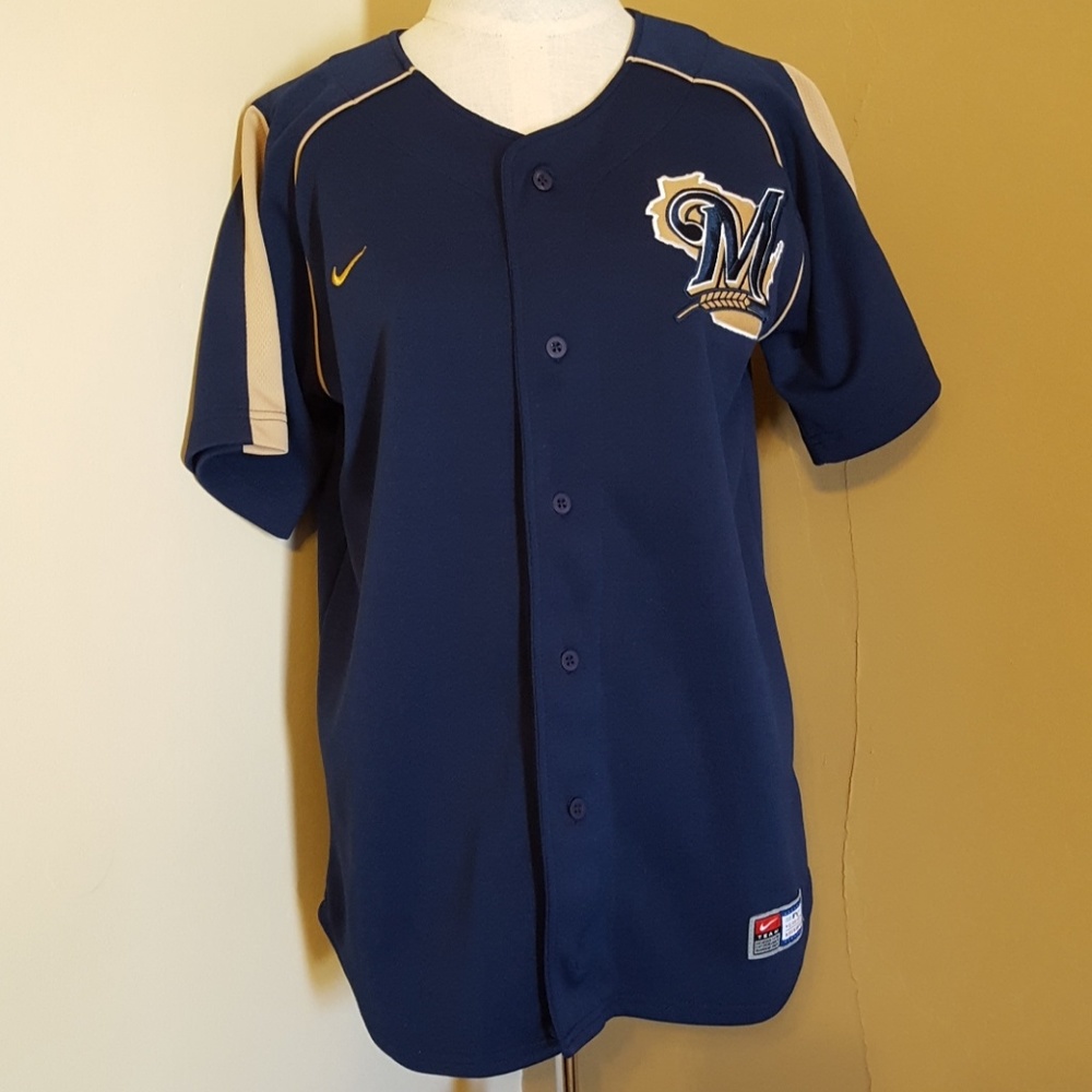 Milwaukee Brewers Jersey - L